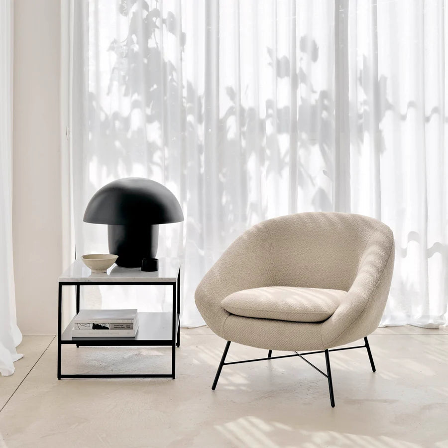 Viburn Shop | Barrow Lounge Chair, Off White