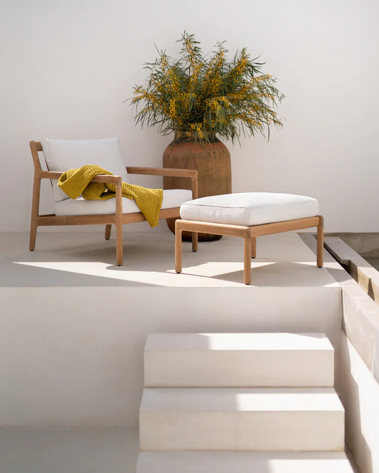 Viburn Shop | Viburn Lounge Chair, Teak with Natural Cushions
