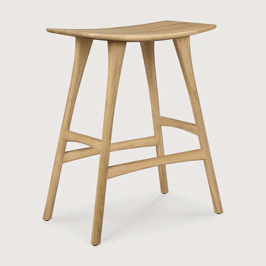 Viburn Shop | Oak Osso Counter Stool, Black