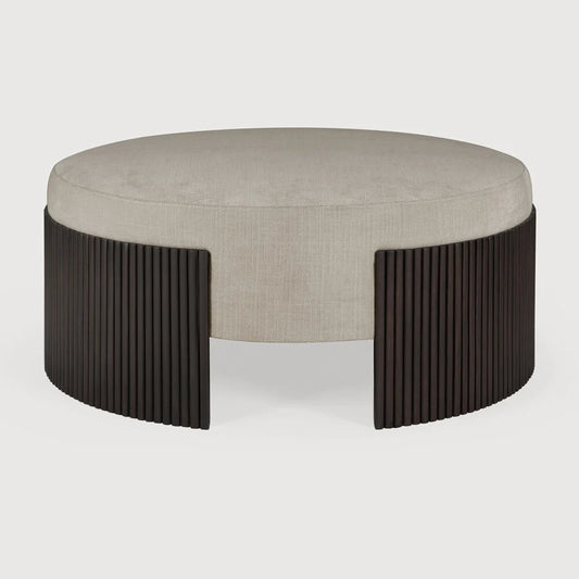 Viburn Shop | Varnished Mahogany Pouf